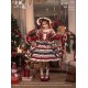 Mademoiselle Pearl Christmas Eve Sweater Cape JSK and One Piece(Reservation/Full Payment Without Shipping)